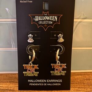 Halloween Trick or Treat Earrings